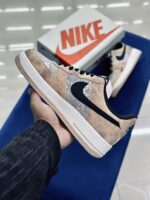 Nike Air Force 1 Low X The North Face Beige Black - Image 2