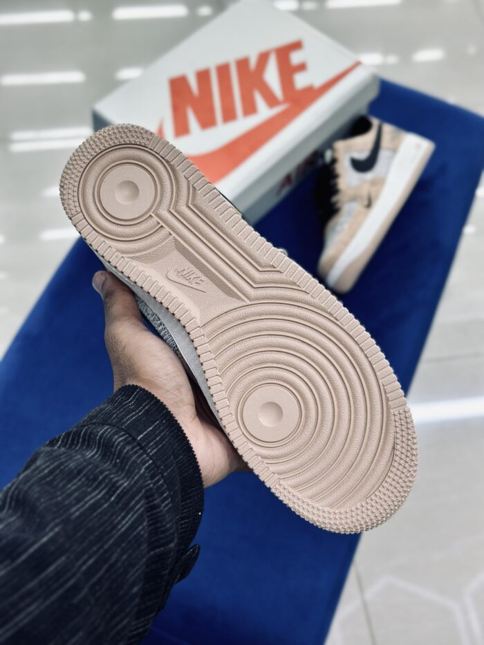 Nike Air Force 1 Low X The North Face Beige Black - Image 4