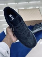 Louis Vuitton X Nike Air Force 1 Low By Virgil Abloh Black - Image 3