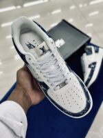 Nike Air Force 1 Low X Louis Vuitton Denim Blue - Image 3
