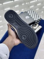 Louis Vuitton X Nike Air Force 1 Low Monogram Brown Damier Azur - Image 4