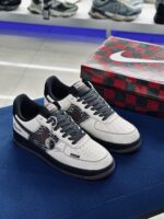 Supreme x Nike Air Force 1’07 Chocoloco Grey - Image 6