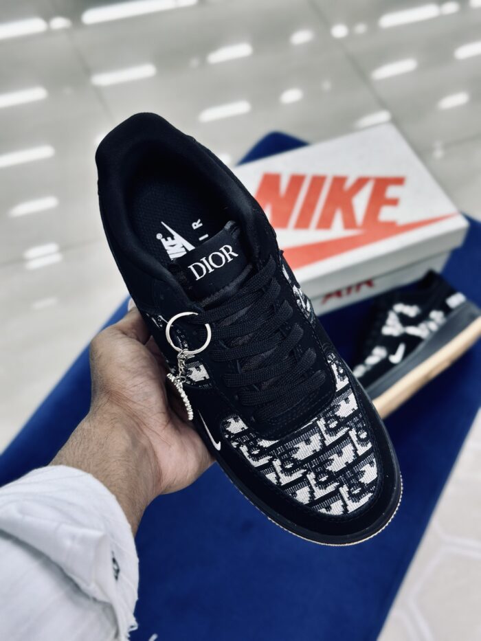 Nike Air Force 1 Low X Dior Black - Image 3