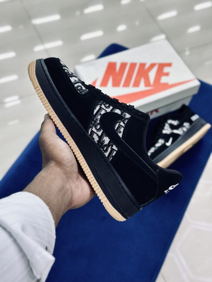 Nike Air Force 1 Low X Dior Black - Image 2