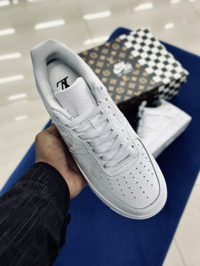 Louis Vuitton Nike Air Force 1 Low By Virgil Abloh White - Image 3