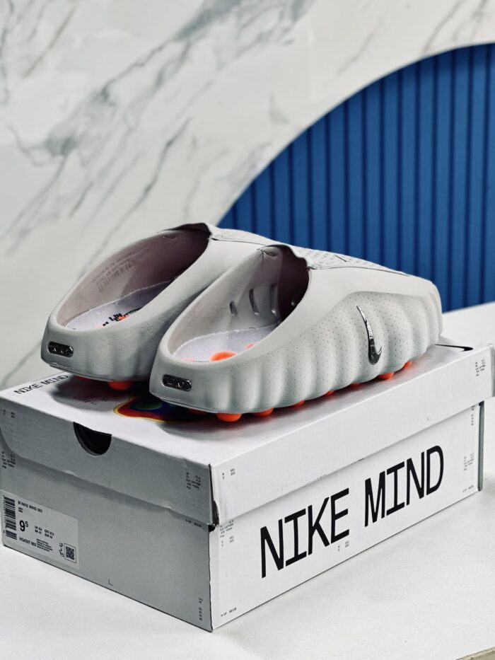 Nike Mind 001 Slide Light Smoke Grey - Image 3