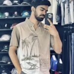 Short-Sleeves Tropic Shade Shirt (Brown)