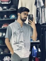 Short-Sleeves Tropic Shade Shirt (Gray)