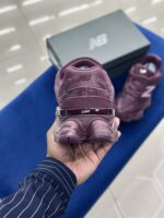 New Balance 9060 BURGUNDY - Image 5