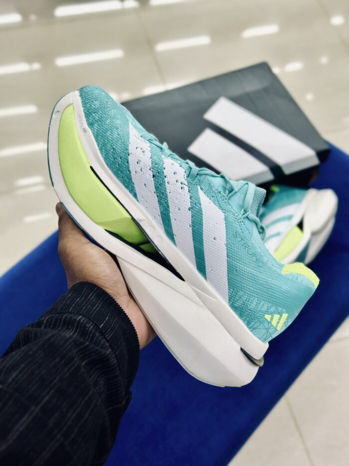 Adidas Adizero Prime X 3.0 Strung Flash Aqua Lucid Lemon - Image 2